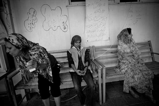 تصویری از مرکز اقامتی زنان معتاد در تهران