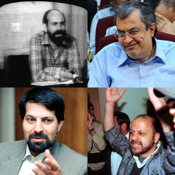 سعید حجاریان، عباس عبدی، اکبر گنجی، و عماالدین باقی چهار تن از بلاگزاران و آتش گردان های معرکه جایگزینی انقلاب اسلامی