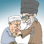 رفسنجانی دستمال به دست، نظریات مقام معظم رهبری را عالمانه خواند