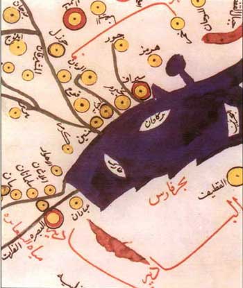 این نقشه مربوط به دوران ۱۱۰۰ تا ۱۱۶۰ پیش از زایش مسیح است که در دست نوشته های الشیخ ابو عبدالله محمد به دست آمده.
