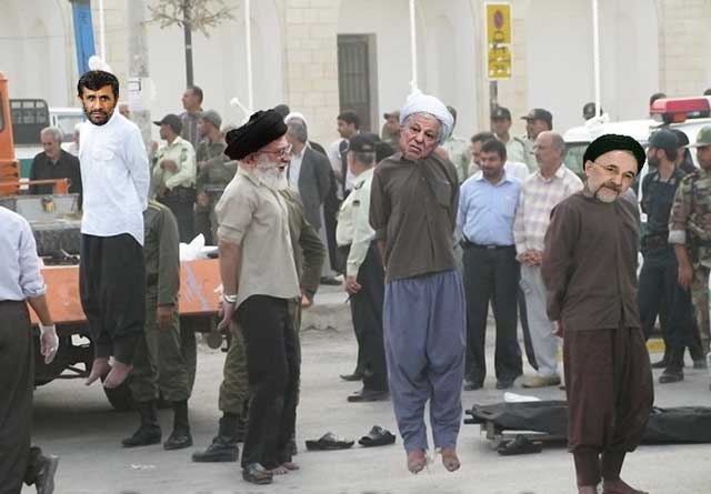 انتقام ملی نزدیک است. به زودی جوانان ایران به پا می خیزند و خون آشامان و خیانت کاران را به سزای خود می رسانند.