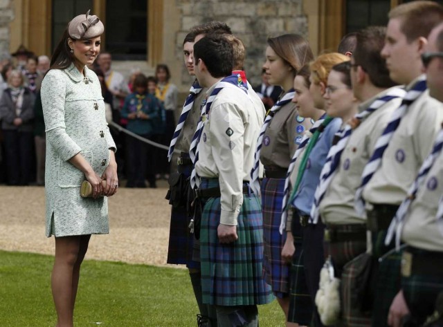 کاترین میدلتون، همسر شاهزاده ویلیام آماده  که آخرین بار در ماه گذشته در ملاء عام دیده شده است.