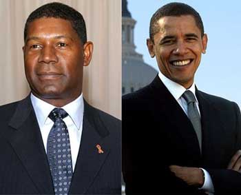 دیوید پالمر که در نّ سیاه پوستی که به ریاست جمهوری رسید بازی کرد و راه را برای انتخابات باراک اوباما باز نمود.