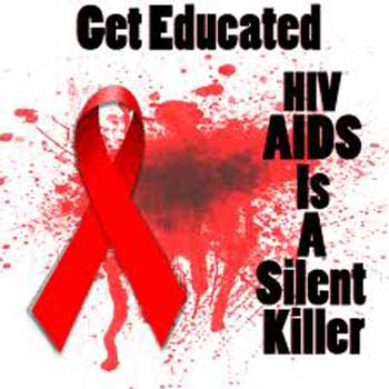 بیماری ایدز، یک بیماری کشنده بی سر و صدا است. باید آموزش دید و از آن اگاه شد تا در دام آن نیفتاد.