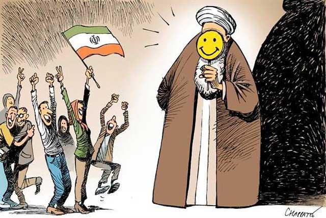 (مردم ایران باید روزی این زباله ی سمی را دفن کنند.حتی اگر لبخند بزند!)