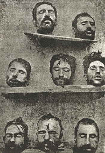 تصویر 8 پروفسور ارمنی که ترکیه در قتل عام ارمنه سرهایشان را به نمایش گذاشت.