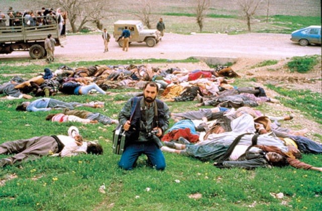 صدام تا آخرین لحظه اعدامش به ایرانیها و کردها لعنت می فرستاد و فریاد می زد که باید "همه" آنها را کشت! (فرتور قسمت کوچکی از کشتار مردم بی دفاع کرد حلبچه توسط صدام)