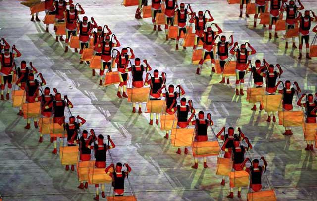فرتوری از جشن پایان المپیک که یکشنبه شب ۲۱ اوت در ریو دو ژانیرو برگزار شد.