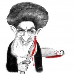 Khamenei murdering an innocent Iranian