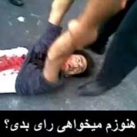 آقای خامنه ای؛ اعتراض به انتخابات قلابی اتان جرم است یاجنایات رژیم شما.؟