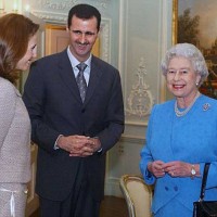 syrian-bashir-assad-at-buckingham-palace-meeting-queen-elizabeth-in-england