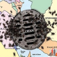 کاریکاتور توهین آمیز روزنامه ی آمریکایی به ایرانی ها... روزنامه آمریکایی کولومبوس دیسپچ (Columbus Dispatch) در کاریکاتوری، نقشه خاورمیانه را ترسیم کرده است که در آن روی ایران یک درپوش فاضلاب گذاشته اند و کل ایران را در قالب یک مجرای فاضلاب به تصویر کشیده. و اما همچنان سکوت ! آخه با چه جرأتی ؟ هیچکس هم صداش در نمیاد!