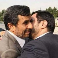 مرتضوی و احمدی نژاد دو جنایتکار رژیم در کنار هم و در بغل هم