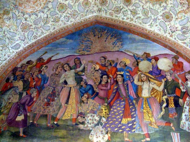 نقاشی تاج محل هند