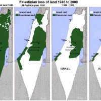 (این نقشه فرضی نشان می دهد که به مرور ژمان، مفهومی بنام سرزمین فلسطین مبهم و غیر قابل دسترسی شده است. پرسشی که همواره می توان پرسید : اگر نام اسرائیل فعلی را فلسطین بگذارند... چقدر از مشکلات حل خواهد شد؟ به گمانم  نیمی !)